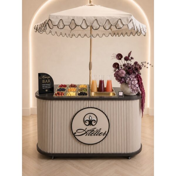 72in Mimosa Bar Cart