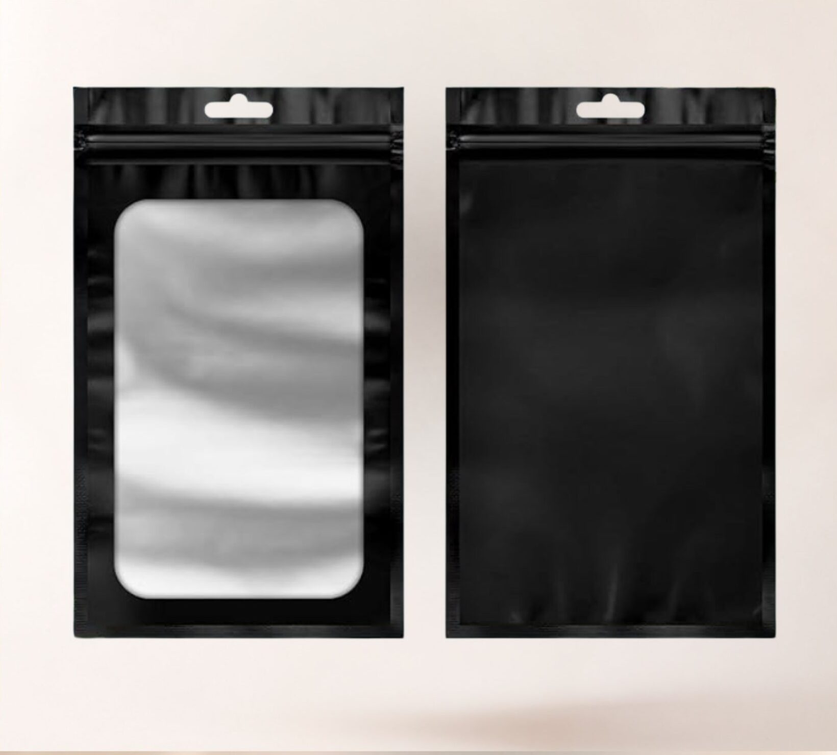 Add 4×7 X 7.9 Black Candy Bags