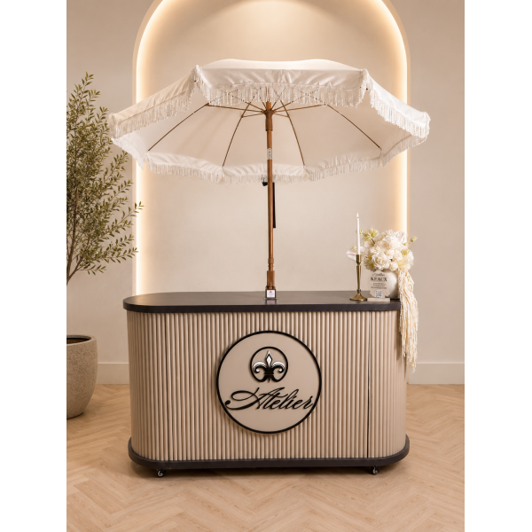72 inch Custom Bar Cart