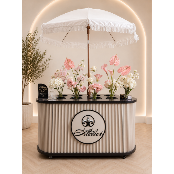 72 in Bloom Bar Cart